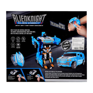 Робот-трансформер 2в1 Космический рыцарь на радиоуправлении, 30х16х26 см