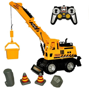 Автокран на радиоуправлении в коробке 40х33х14см