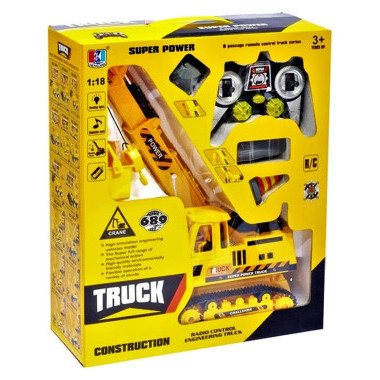 Автокран на радиоуправлении в коробке 40х33х14см