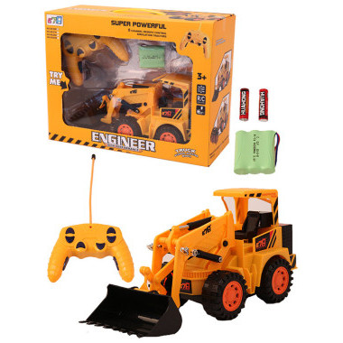 Машинка бульдозер на радиоуправлении в коробке 34х13х25.5см Машинка бульдозер на радиоуправлении в коробке 34х13х25.5см