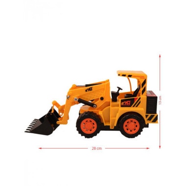 Машинка бульдозер на радиоуправлении в коробке 34х13х25.5см
