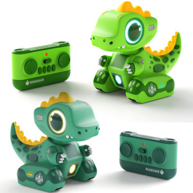 Динозавр на радиоуправлении со световыми и звуковыми эффектами 27x18x19 Динозавр на радиоуправлении со световыми и звуковыми эффектами 27x18x19