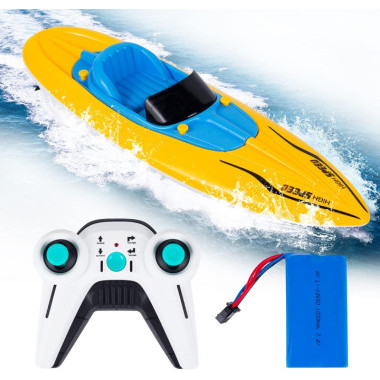 Лодка на радиоуправлении с аккумулятором 21x8.5x20 Лодка на радиоуправлении с аккумулятором 21x8.5x20