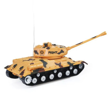 Танк на радиоуправлении со световыми и звуковыми эффектами 1:32 (2 вида) (аккумулятор)  22х11х9