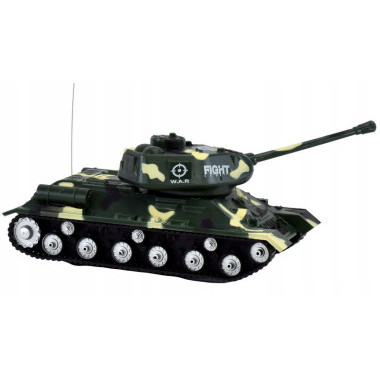 Танк на радиоуправлении со световыми и звуковыми эффектами 1:32 (2 вида) (аккумулятор)  22х11х9