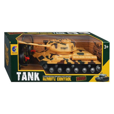 Танк на радиоуправлении со световыми и звуковыми эффектами 1:32 (2 вида) (аккумулятор)  22х11х9