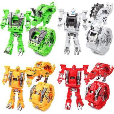 Робот-трансформер 3 в 1 (робот, динозавр, часы) (6 видов), 12 шт в д/б Робот-трансформер 3 в 1 (робот, динозавр, часы) (6 видов), 12 шт в д/б
