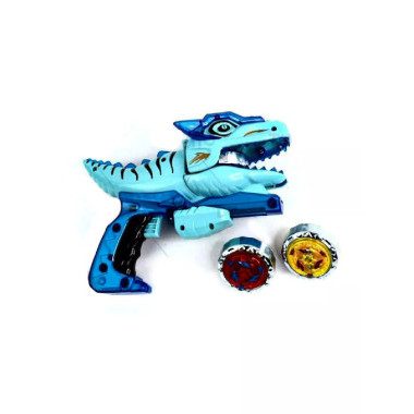 Пускатель с волчками и игровым полем Динозавры, 2 вида 25.9*25.9*7.5