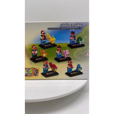 Конструктор LELE 39001 Герои 12 шт в упаковке 6 видов в кор. 11х8х4см