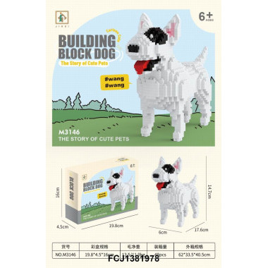 Конструктор JIHUI M3146 &quot;Питбуль&quot; 756 дет. 20 x 5 x 16