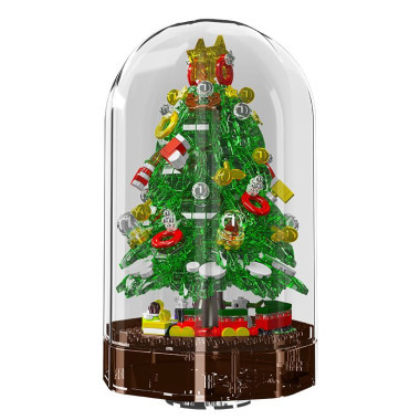 Конструктор Mold King Z003 &quot;Музыкальная шкатулка Рождественская Елочка&quot; 688 дет. 15 x 15 x 25