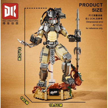 Конструктор DK 7059 &quot;Инопланетный зверь: железная кровь&quot; 978 дет. 33X7X23