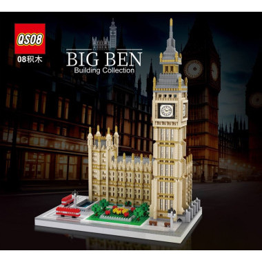 Конструктор QSOB 32086 &quot;Big Ben&quot; 4500 дет. 52 x 40 x 8 см