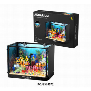 Конструктор &quot;Аквариум с рыбками-клоунами&quot; 568 дет.