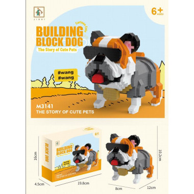 Конструктор JIHUI M3141 &quot;Боксер&quot; 986 дет. 20 x 5 x 16