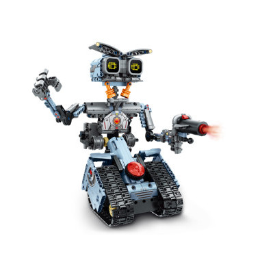Конструктор iM.Master 8062 «Механический мастер: Туман-бот» с дымовой пушкой 5в1 на р/у 685 дет. 35X27X7