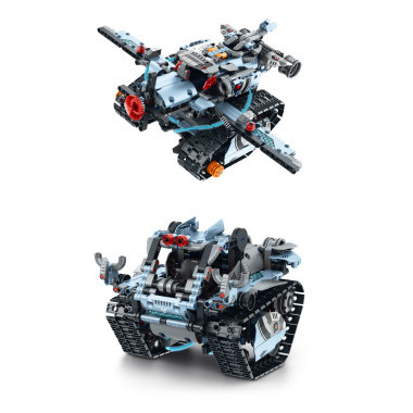 Конструктор iM.Master 8063«Туман-робот: Механический мастер 5-в-1» с дымовой пушкой на р/у 755 дет. 35X27X7