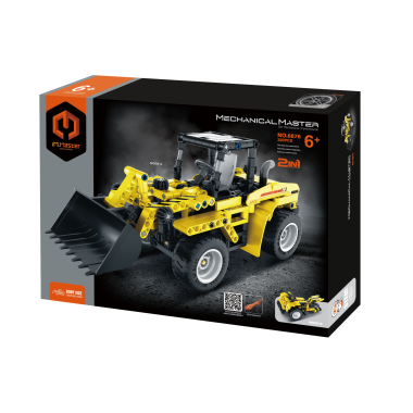 Конструктор iM.Master 6876 «Вилочный погрузчик и трехколесный мотоцикл 2-в-1» 319 дет. 31X23X7
