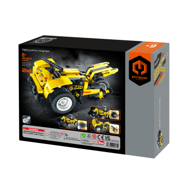 Конструктор iM.Master 6876 «Вилочный погрузчик и трехколесный мотоцикл 2-в-1» 319 дет. 31X23X7