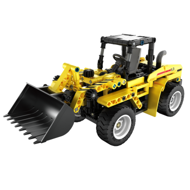 Конструктор iM.Master 6876 «Вилочный погрузчик и трехколесный мотоцикл 2-в-1» 319 дет. 31X23X7