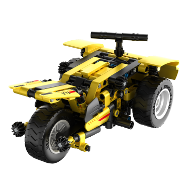 Конструктор iM.Master 6876 «Вилочный погрузчик и трехколесный мотоцикл 2-в-1» 319 дет. 31X23X7