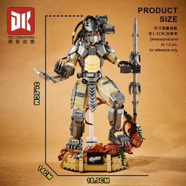 Конструктор DK 7059 &quot;Инопланетный зверь: железная кровь&quot; 978 дет. 33X7X23