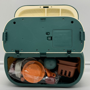 Игровой набор 2в1 Кухня и музыкальный центр синий