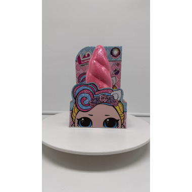 Кукла Единорожка  с аксессуарами в капсуле +свет в кор. 19.8х9.5х12.8см