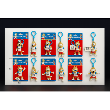Брелок Чемпионата Мира по футболу 2018  в упаковке 24шт.