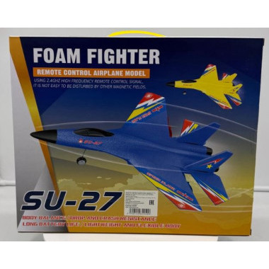 Самолет р/у (с аккумулятором) 3 цвета в ассортименте 35х28.5х6.5