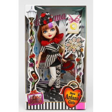 Кукла "Ardana" Модница с аксессуарами 4 вида 25см