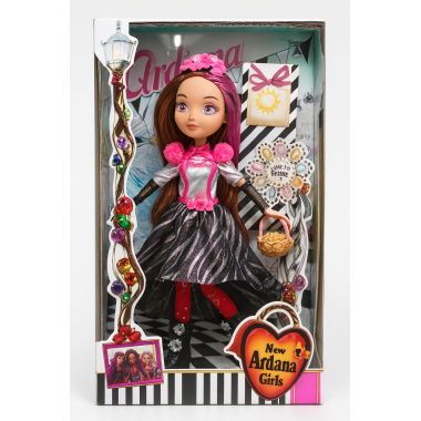 Кукла "Ardana" Модница с аксессуарами 4 вида 25см