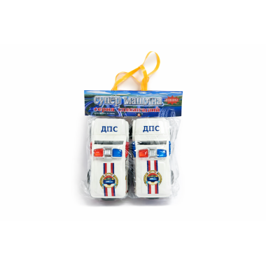 Инерционная машинка ДПС 2 шт в пакете