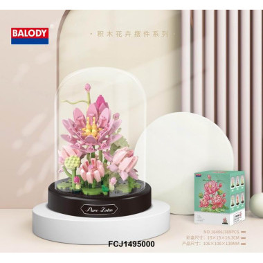 Конструктор Balody 16406 "Лотос" 389 дет. 13X13X16