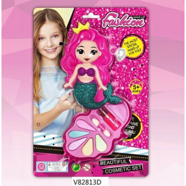 Набор детской косметики "Русалка" на картоне