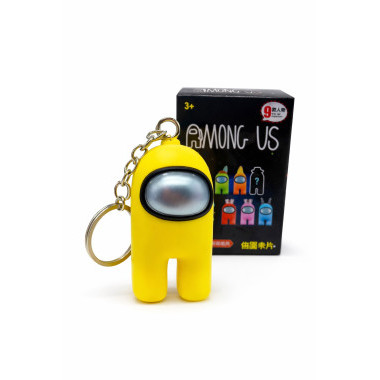 Набор брелоков пищалок Among US 16шт ассортимент. цена за шт
