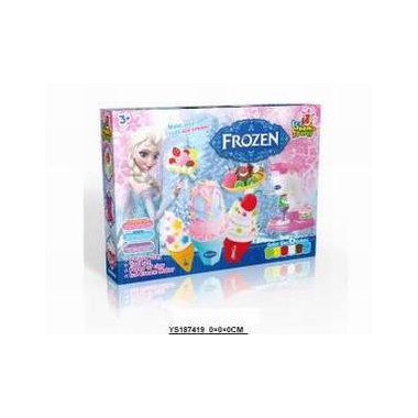 Набор для лепки "Холодное сердце" 6 банок со смесью в кор. 35х25х5см