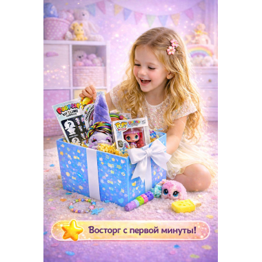 Подарочный набор для девочек №2 ( эконом) 6в1