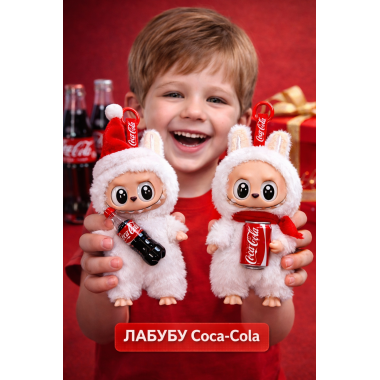 Ограниченная серия PopMart Лабубу Сердце Макарон Coca-Cola. Цена за 2 шт.