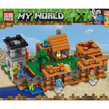 Конструктор PRCK 63125 Майнкрафт "Деревня в пустыне" 1172 дет.