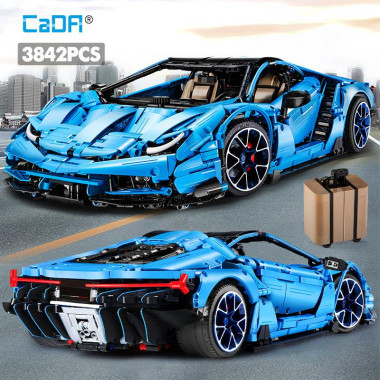 Конструктор CaDA C61041W Lamborghini Centenario 770-4  3842 дет.