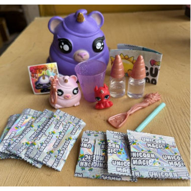 Слайм Куклы Poopsies сюрприз с блестками в коробке 11.6х10.2см