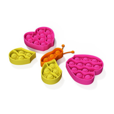 Pop It Силиконовая игрушка-антистресс вечная пупырка "Бабочка"