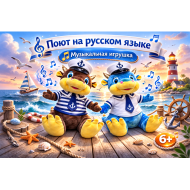 Динозаврик музыкальный на батарейках 30*20*12 CM