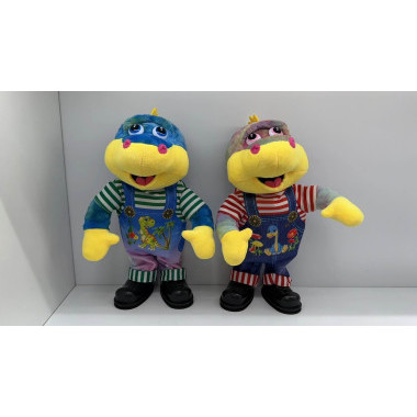 Динозаврик музыкальный на батарейках 30*20CM