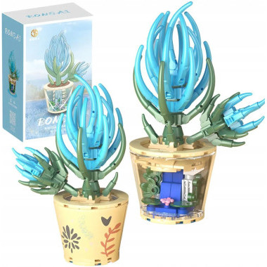 Конструктор 9130 "Серия цветочных домиков-Голубая сосна" 169 дет. 11х7х17