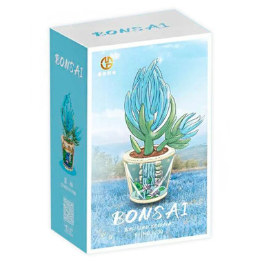 Конструктор 9130 "Серия цветочных домиков-Голубая сосна" 169 дет. 11х7х17