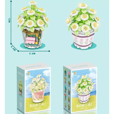 Конструктор 9134 "Флорист Маленькая маргаритка" 169 дет. 11х7х17