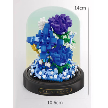 Конструктор Balody 18472 Цветы "Лилия" 630 дет. 13x13x16.3 см