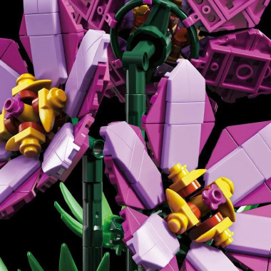 Конструктор Zuanma 101-8 Цветы Рододендрон 798 дет.